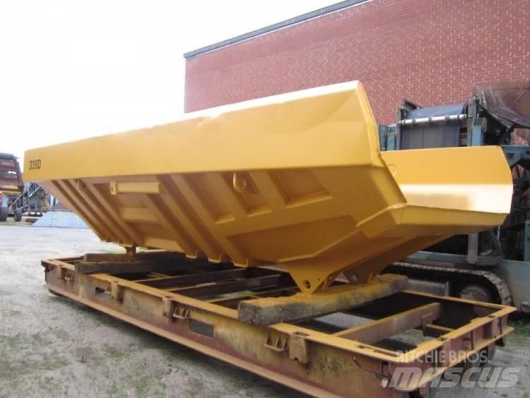 CAT D350D dumperkasse, brugt Minidumper