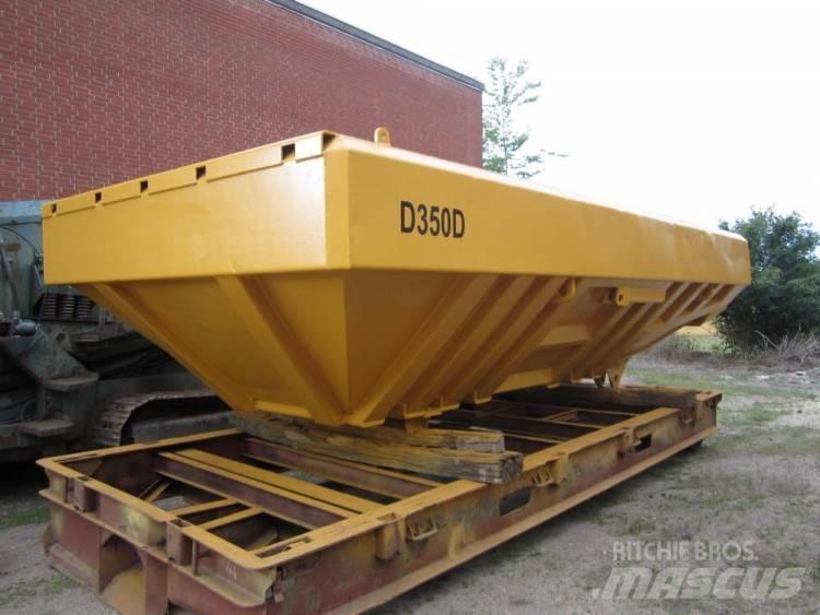 CAT D350D dumperkasse, brugt Minidumper
