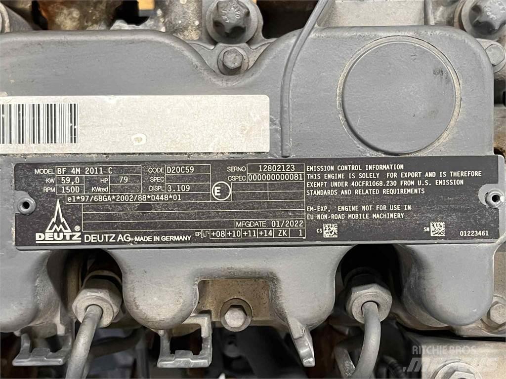 Deutz BF 4M 2011 C motor Motoren