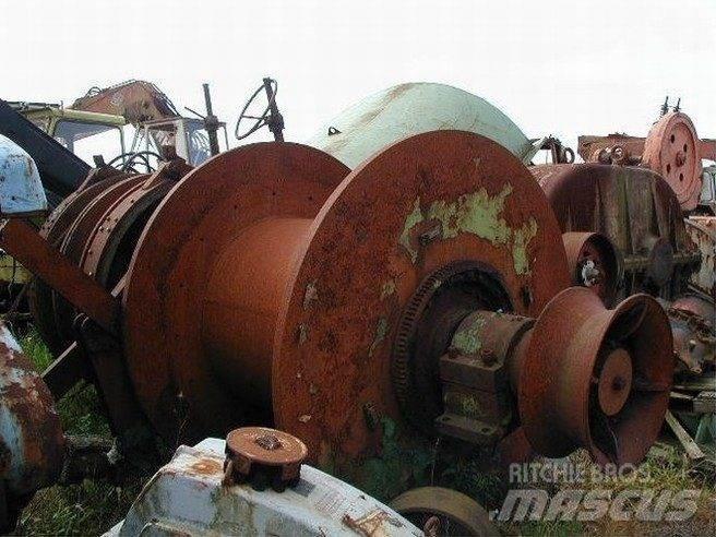  Dobbel tromle spil Seilwinden, Bauaufzüge und Lastenaufzüge