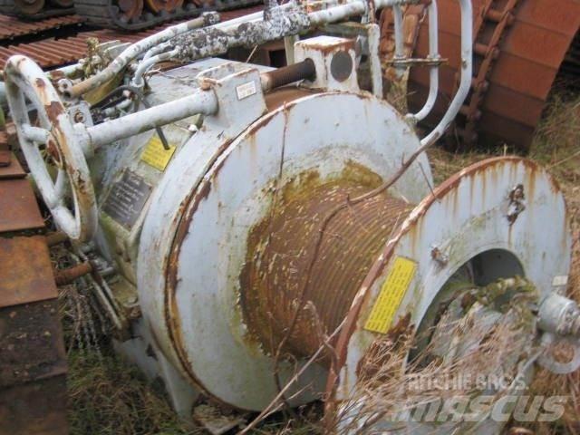  Double drum hydr. winch Seilwinden, Bauaufzüge und Lastenaufzüge