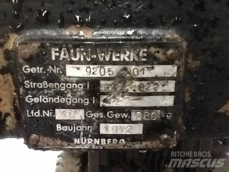 Faun gear til twin motor Getriebe