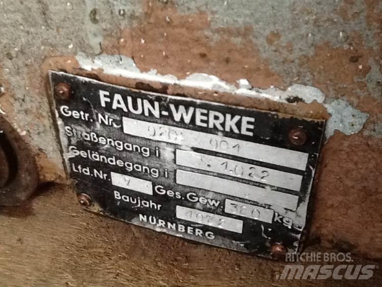 Faun gear til twin motor Getriebe