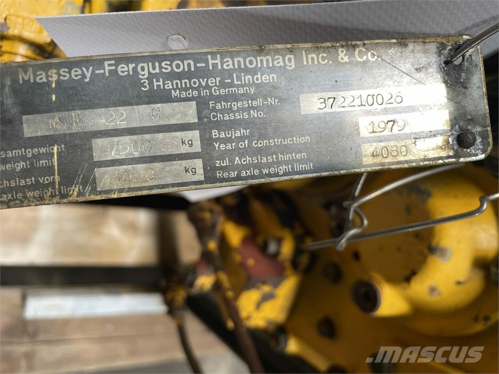 Hanomag 22C transmission Getriebe