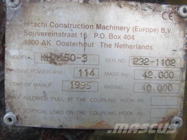 Hitachi KH150-3 til ophug Raupenbagger