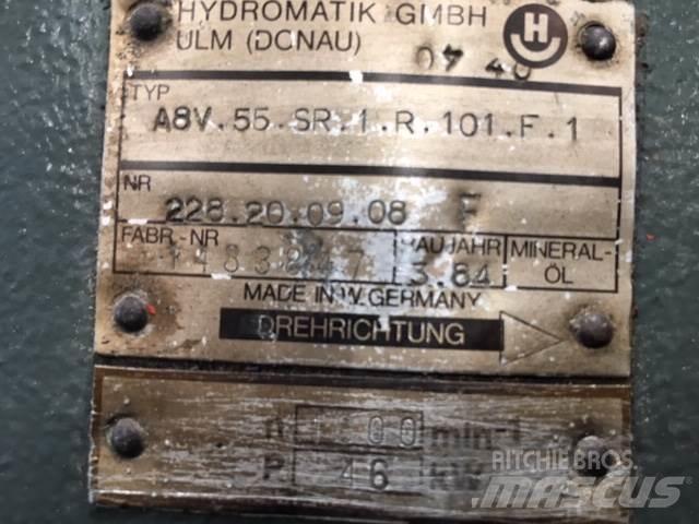  Hydr. pumpe ex. O&K RH5 Hydraulik