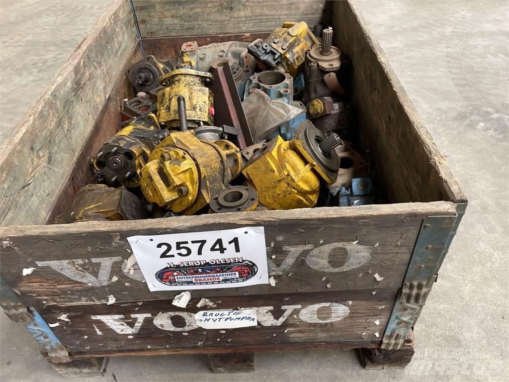  Hydr. pumper - 1 parti Wasserpumpen