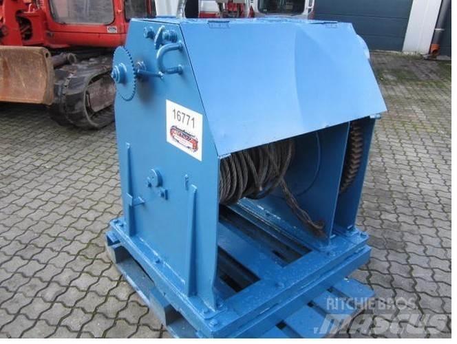  Mek. håndspil Fahrstühle, Seilwinden und Bauaufzüge