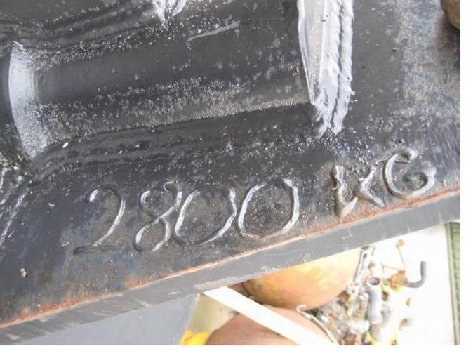  Nedbrydningskugle 2800 kg Pulverisierer