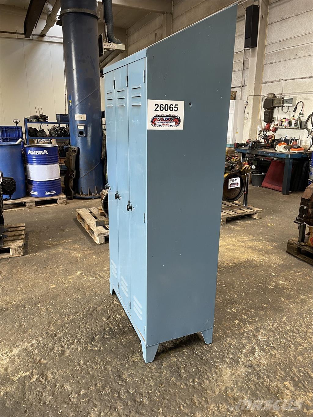  Omklædningsskab, 3 rum Andere Zubehörteile