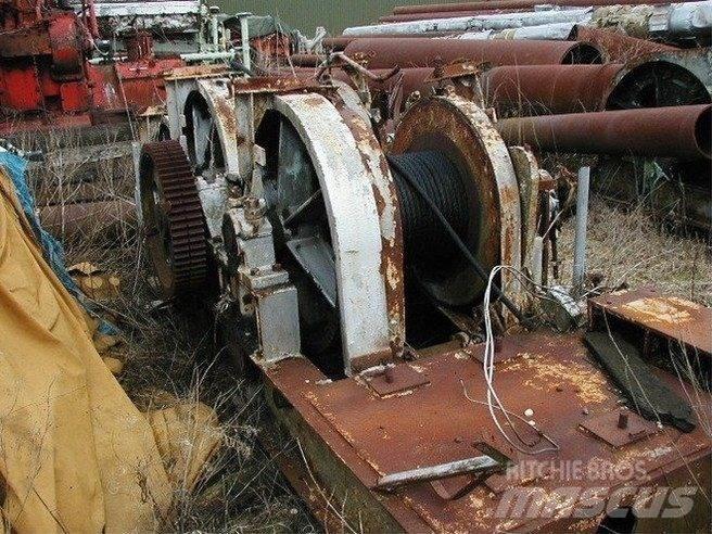  Piloteringsspil 3 tromler Seilwinden, Bauaufzüge und Lastenaufzüge