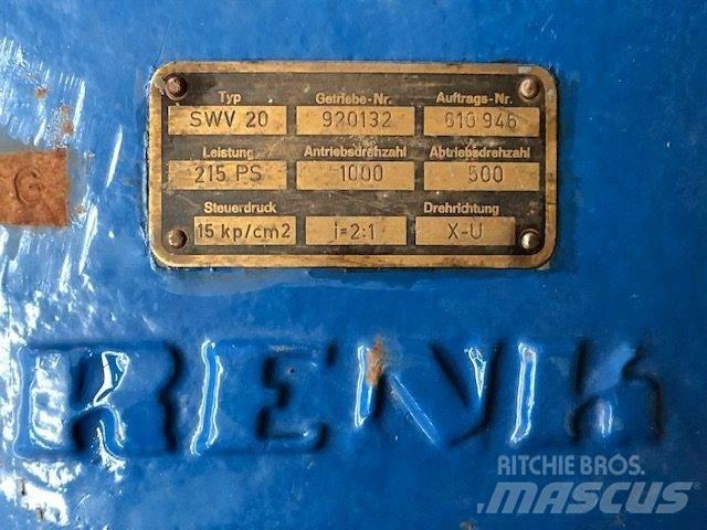 Renk Type SWV20 Getriebe