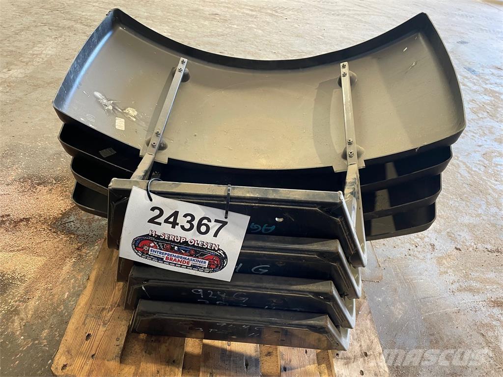  Skærme ex. Cat 924M - 4 stk Andere Zubehörteile