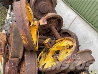  Skinnehjul ø450 mm + flange Reifen