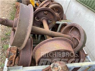  Skinnehjul ø450 mm + flange Reifen