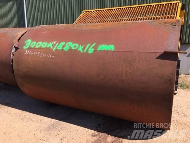  Stålrør ø1880x16x3000mm Pipeline Ausrüstung