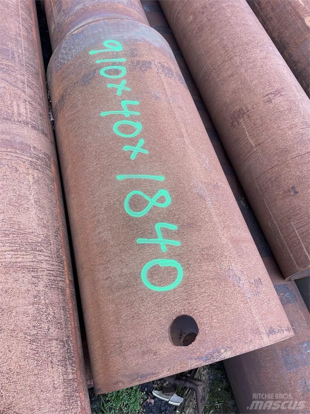  Stålrør ø910x40x1840 mm Pipeline Ausrüstung