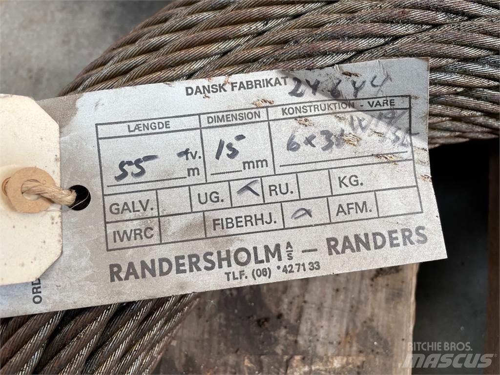  Stålwire Ø15 mm Kran-Teile und Zubehör