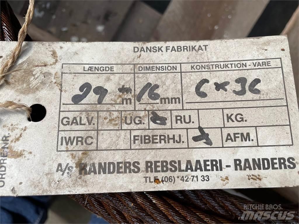  Stålwire Ø16 mm Kran-Teile und Zubehör