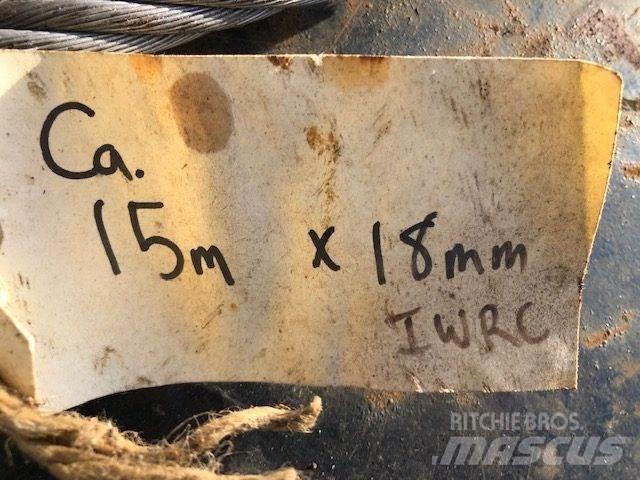  Stålwire Ø18 mm Kran-Teile und Zubehör