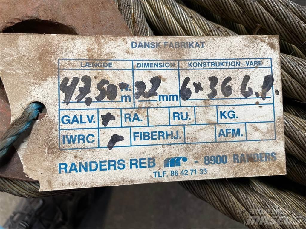  Stålwire Ø22 mm Kran-Teile und Zubehör
