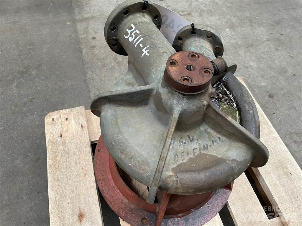  Trium pumpe 3, messing Wasserpumpen