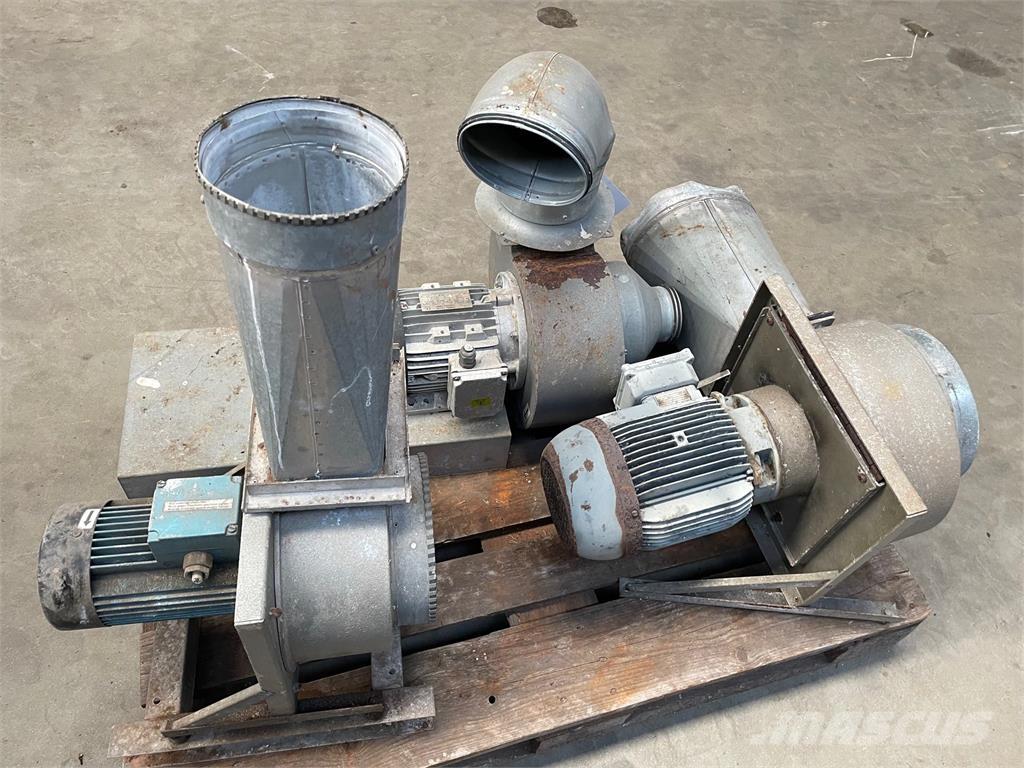  Udsugere - 3 stk. Andere Zubehörteile