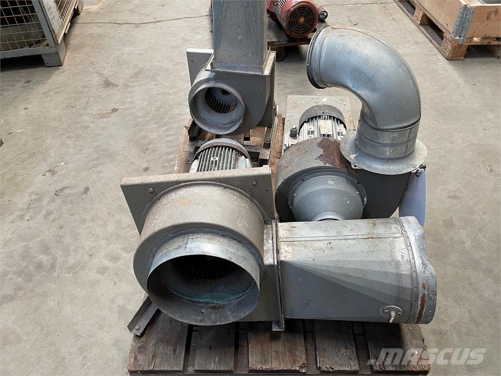  Udsugere - 3 stk. Andere Zubehörteile