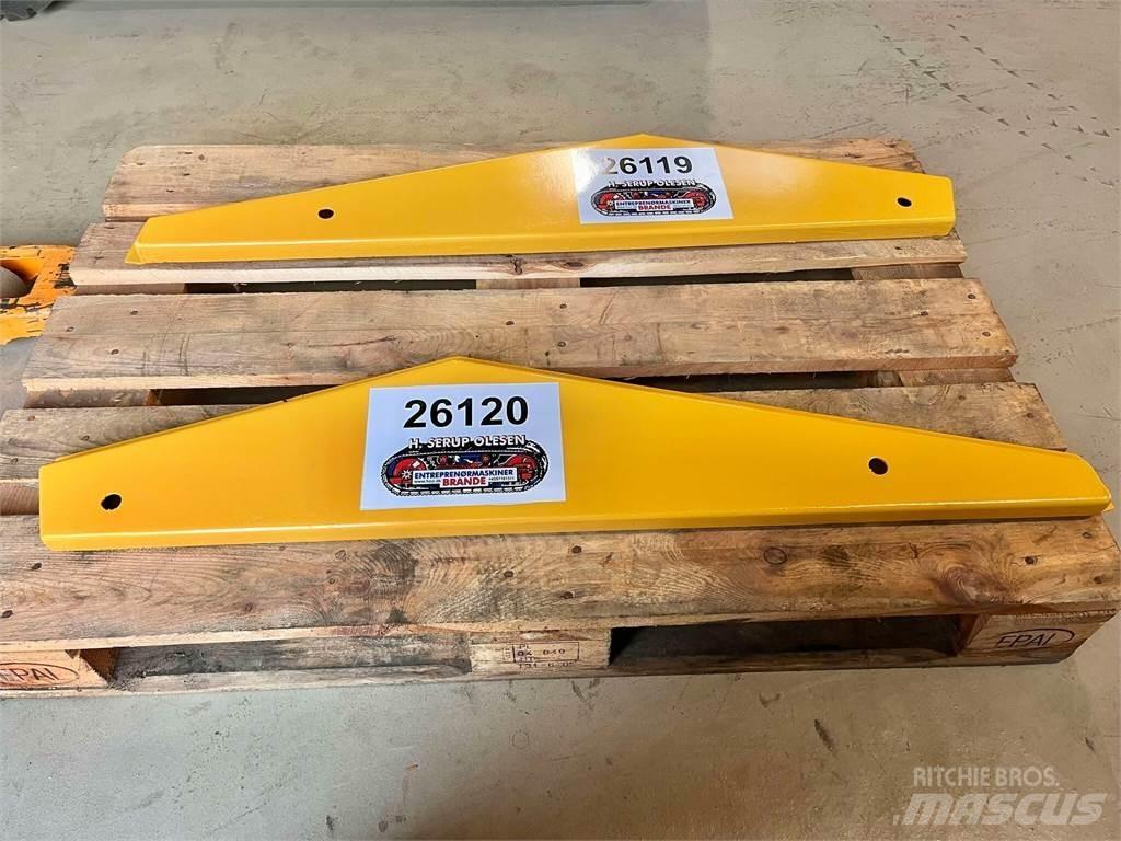 Volvo L120F sideplade Andere Zubehörteile