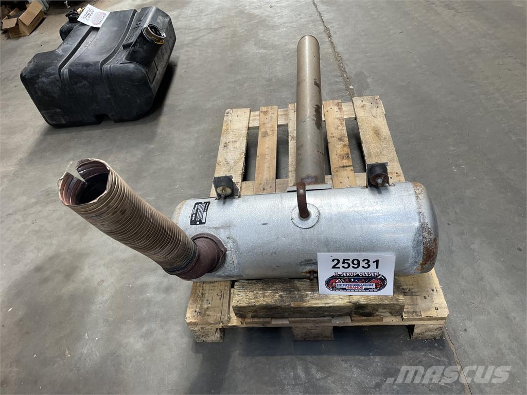 Volvo L70B lyddæmper Motoren