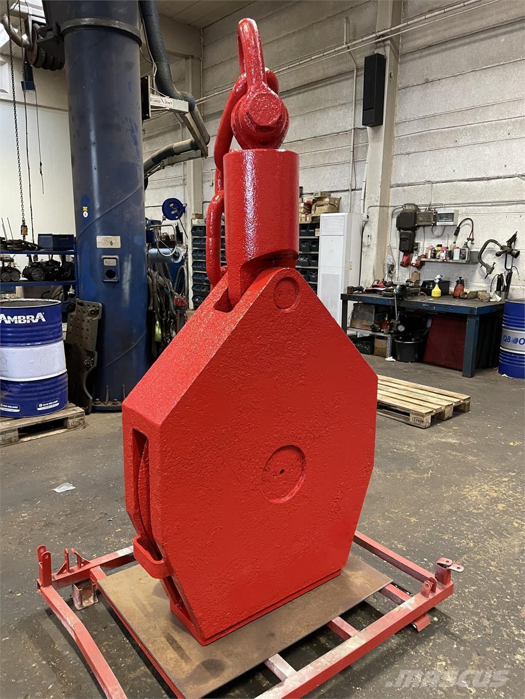  Wireblok - ca. 100 ton Kran-Teile und Zubehör