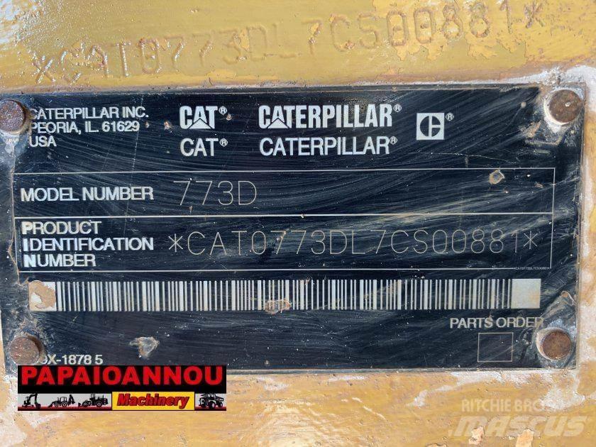 CAT 773D Sonstige Baumaschinen