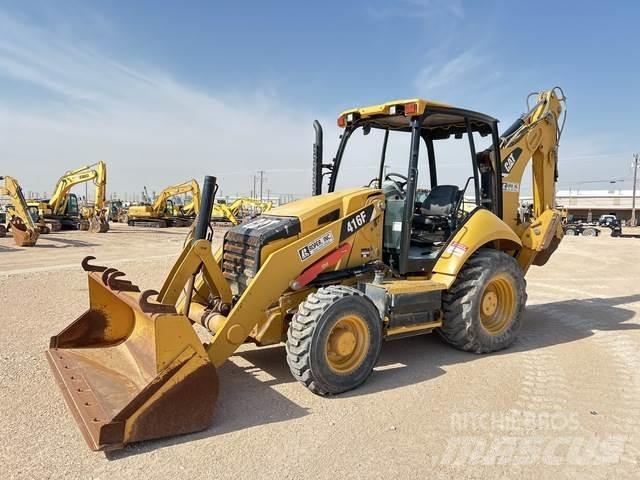 CAT 416F Baggerlader
