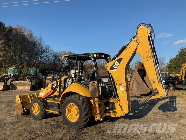 CAT 416F Baggerlader