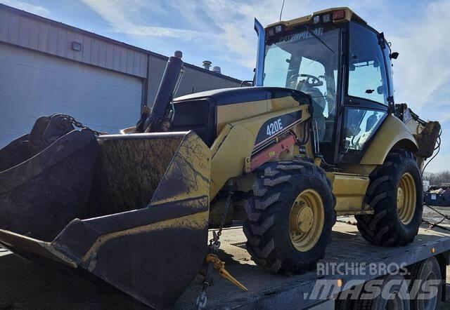 CAT 420E Baggerlader