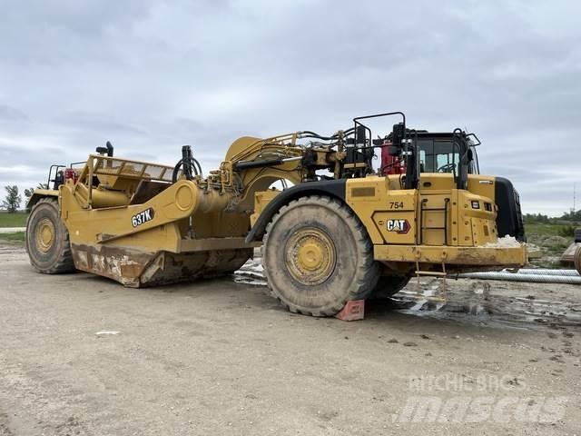 CAT 637K Schaber
