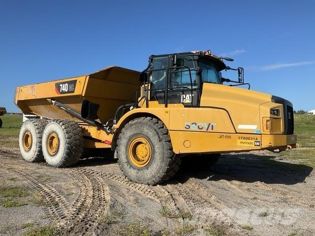 CAT 740GC Dumper - Knickgelenk