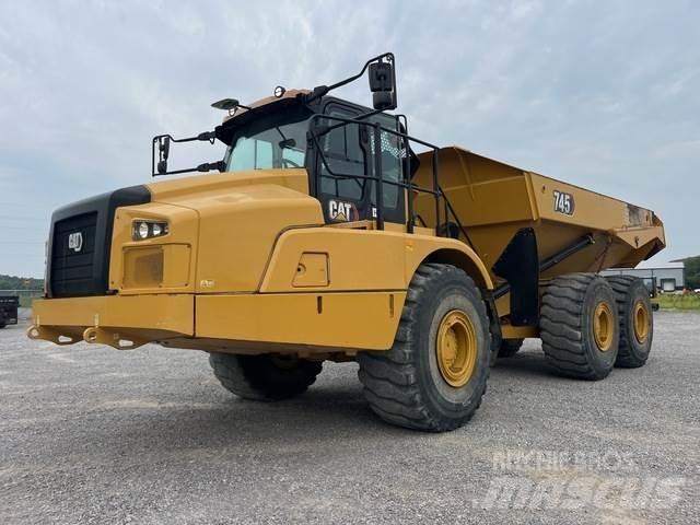 CAT 745 Dumper - Knickgelenk