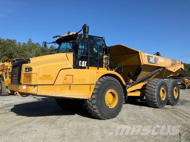 CAT 745 Dumper - Knickgelenk