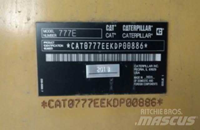 CAT 777E Dumper - Knickgelenk