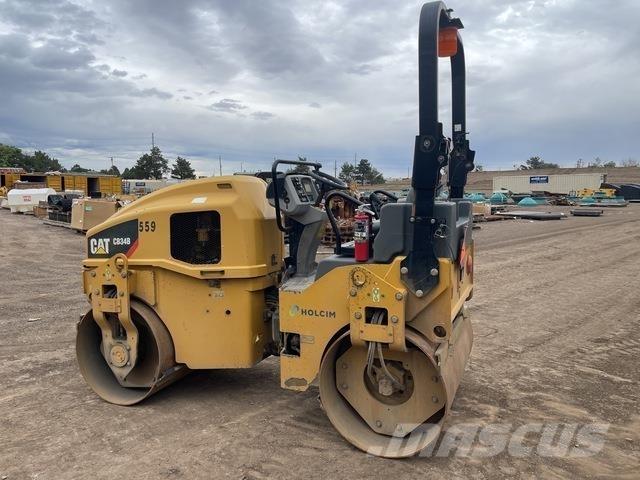 CAT CB34B Tandemwalzen