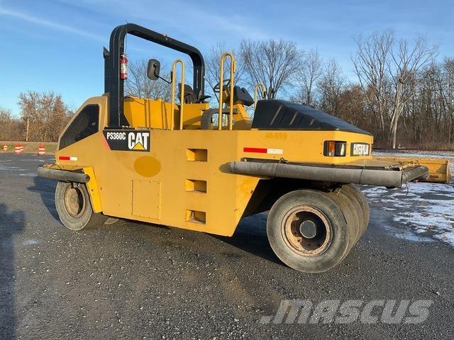 CAT PS360C Gummiradwalzen
