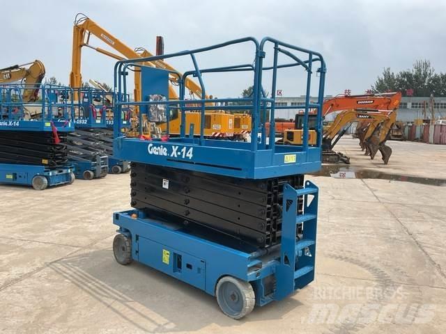 Genie X14 Scheren-Arbeitsbühnen