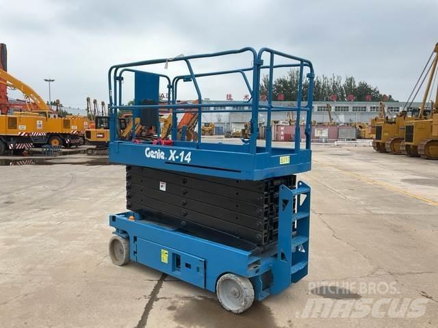 Genie X14 Scheren-Arbeitsbühnen