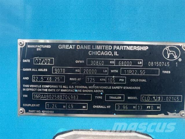 Great Dane  Anhänger-Kastenaufbau