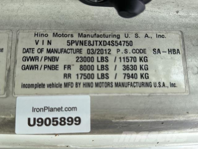 Hino 268 Kofferaufbau