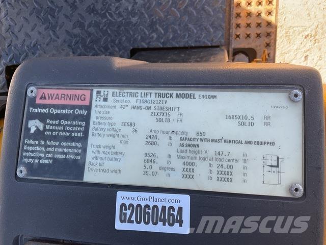 Hyster E40XM Elektrostapler