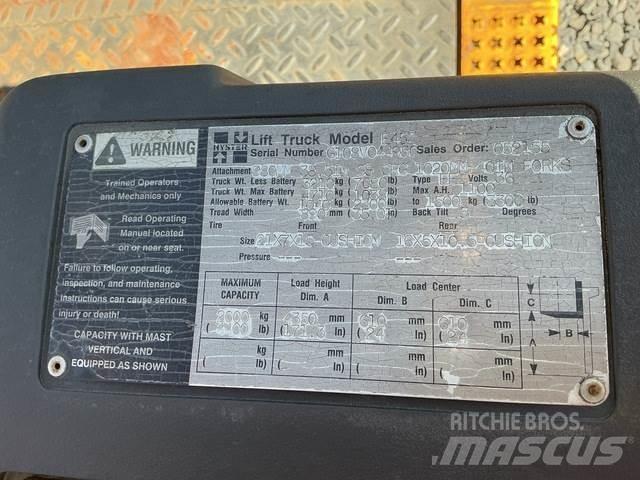Hyster E45Z Elektrostapler