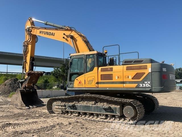 Hyundai HX330L Raupenbagger