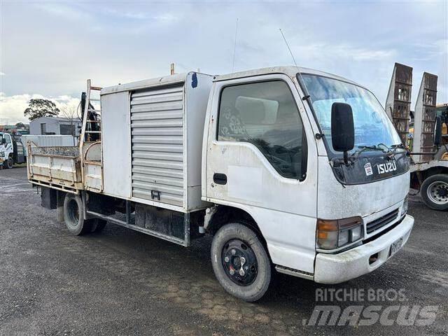 Isuzu NPR 350 Pritschenwagen/Pritschenwagen mit Seitenklappe